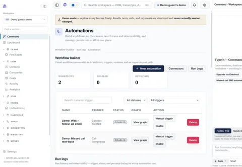 Real StackPass Automations preview
